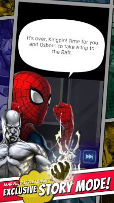 Скриншот приложения MARVEL Puzzle Quest - №5