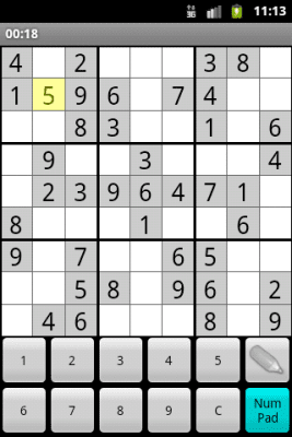 Скриншот приложения My Sudoku - №2