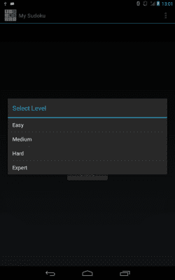 Скриншот приложения My Sudoku - №3