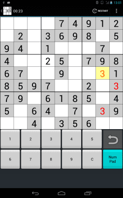 Скриншот приложения My Sudoku - №4