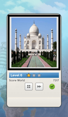 Скриншот приложения Scratch That Place Quiz - №5
