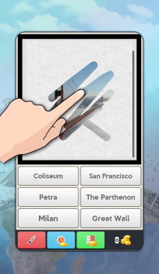 Скриншот приложения Scratch That Place Quiz - №7
