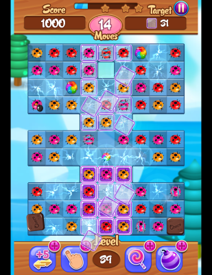 Скриншот приложения Ледибаг Три в Ряд Детское Приключение - №7