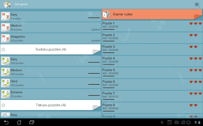 Скриншот приложения Grid games (crossword, sudoku) - №10