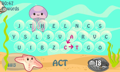 Скриншот приложения Spelling Sea Word Game - №2