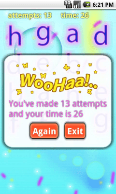 Скриншот приложения Pumping memory - №3