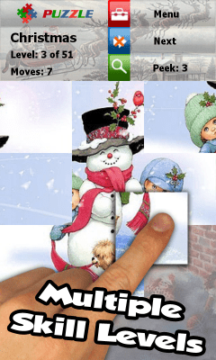 Скриншот приложения Рождественская головоломка - №2