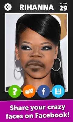 Скриншот приложения Celebrity Face Mania - №4