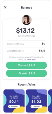 Скриншот приложения HQ - Trivia & Words - №4