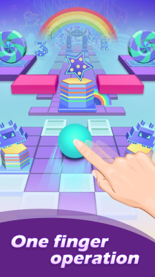 Скриншот приложения Rolling sky - №3