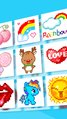 Скриншот приложения PixelDot - Раскраски по номерам - №7