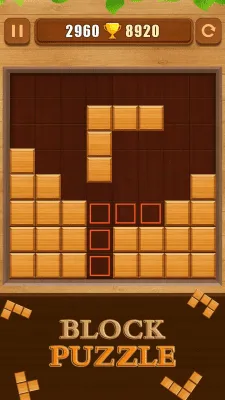 Скриншот приложения Wood Block Puzzle - №1