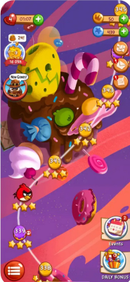 Скриншот приложения Angry Birds Blast для iOS - №3