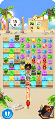 Скриншот приложения Angry Birds Match 3 для iOS - №2