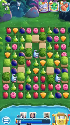 Скриншот приложения Fruit Nibblers для iOS - №2