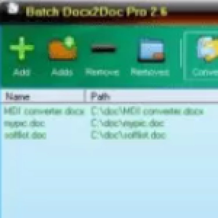 Batch Docx to Doc Pro скачать на Windows бесплатно