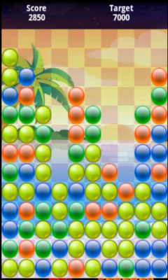 Скриншот приложения Bubbles Popper - №3