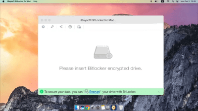 Скриншот приложения iBoysoft BitLocker for Mac - №1