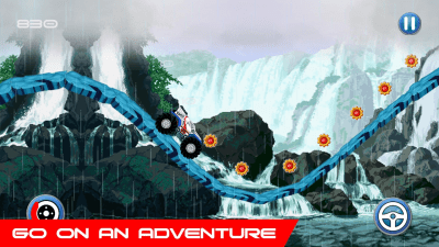 Скриншот приложения Speedy Truck : Hill Racing - №4