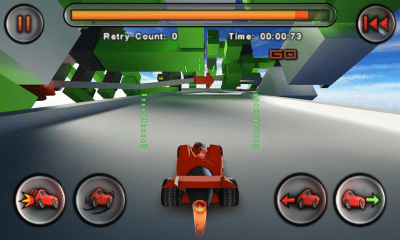 Скриншот приложения Jet Car Stunts Lite - №2