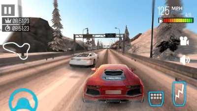 Скриншот приложения Racing In Car 3D - №1