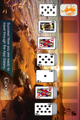 Скриншот приложения Красивые пляжи Solitaire - №3