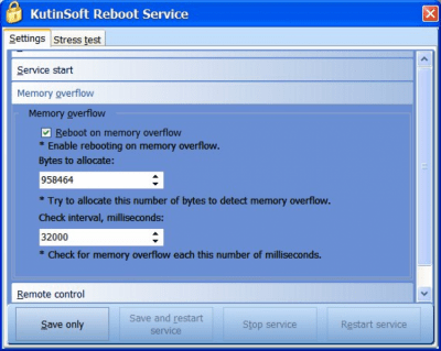 Скриншот приложения Reboot Service - №4