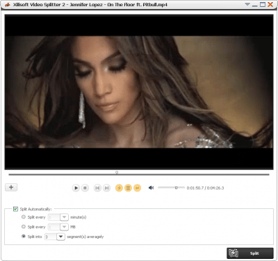 Скриншот приложения Xilisoft Video Splitter 2 - №1