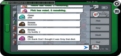 Скриншот приложения Among Us! - №3