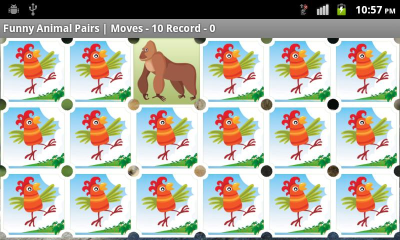 Скриншот приложения Забавные животные - пары - №1