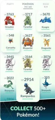 Скриншот приложения Pokemon GO - №3