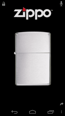 Скриншот приложения Virtual Zippo Lighter - №1