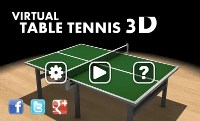 Скриншот приложения Virtual Table Tennis 3D - №4