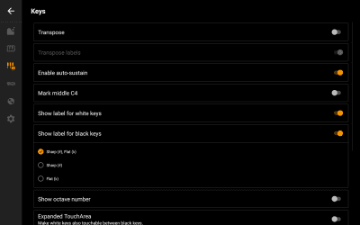 Скриншот приложения Mini Piano Lite - №6