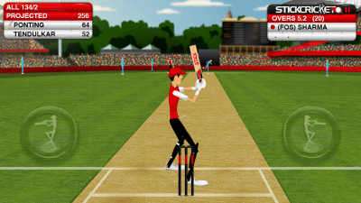 Скриншот приложения Stick Cricket - №1