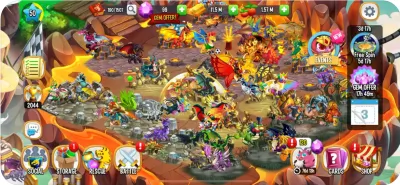 Скриншот приложения Dragon City Mobile - №9