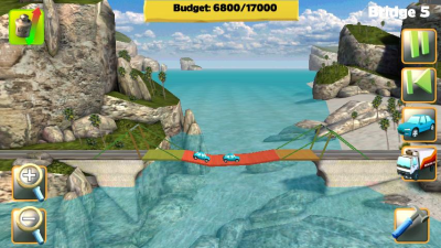 Скриншот приложения Bridge Constructor Demo - №1