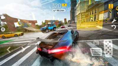 Скриншот приложения Extreme Car Driving Simulator - №2