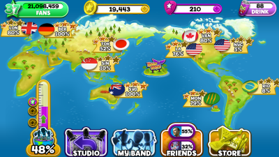 Скриншот приложения Band Stars - №5