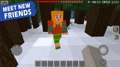 Скриншот приложения The MiniCraft 2: Adventure Crafting Game - №4