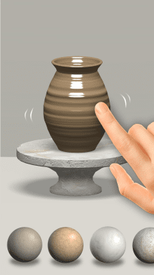 Скриншот приложения Pottery.ly 3D — трехмерная расслабляющая керамика - №1