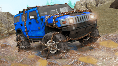 Скриншот приложения Extreme Offroad Mud Truck Simulator 6x6 Spin Tires - №3