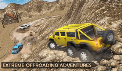 Скриншот приложения Extreme Offroad Mud Truck Simulator 6x6 Spin Tires - №4