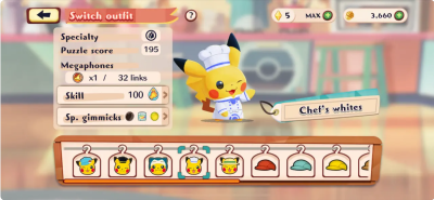 Скриншот приложения Pokemon Café ReMix для iOS - №4