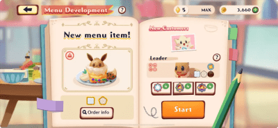 Скриншот приложения Pokemon Café ReMix для iOS - №6