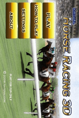 Скриншот приложения Virtual Horse Racing 3D - №1