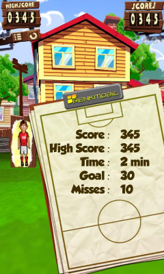 Скриншот приложения Soccer Shoot HD - №5