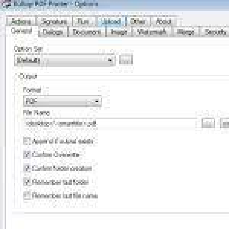 BullZip PDF Printer скачать на Windows бесплатно