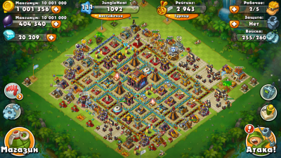 Скриншот приложения Jungle Heat: War of Clans - №6