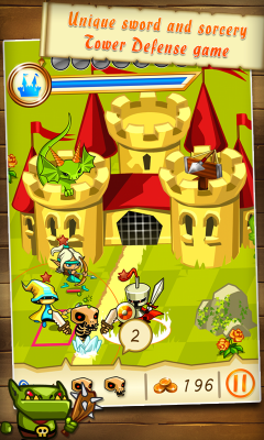 Скриншот приложения Fantasy Kingdom Defense HD - №2